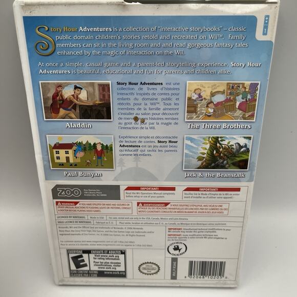 Story Hour Adventures Nintendo Wii - Picture 2 of 7